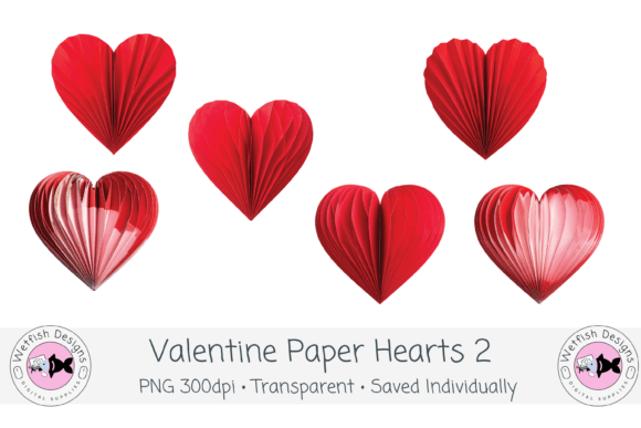 Add Dimensional Romance to Your Designs with Valentine Paper Hearts 2