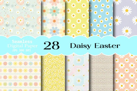 Easter Digital Paper Background: A Creative Design Essential