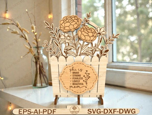 Floral Mothers Day Sign Laser Cut: A Strategic Choice for Meaningful Craft Projects