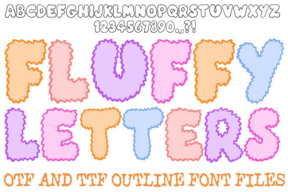 Fluffy Letters: Adding Texture and Warmth to Modern Design