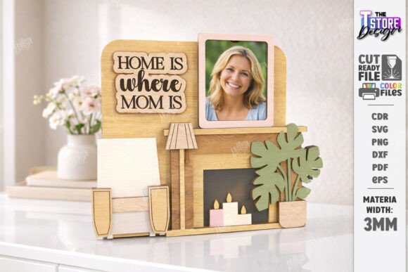 Mother's Day Miniature Roombox Laser Cut: A Unique Way to Celebrate Mom