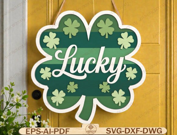 Unlocking Creativity and Tradition: The Rise of the Lucky Shamrock Door Hanger SVG