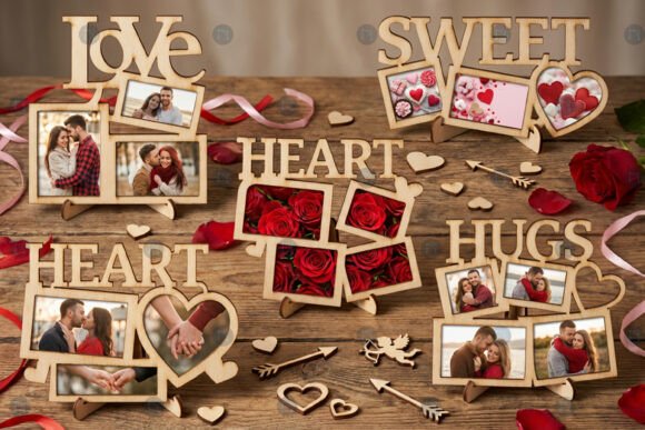 Valentine Photo Frame SVG Bundle: A Creative Digital Crafting Solution