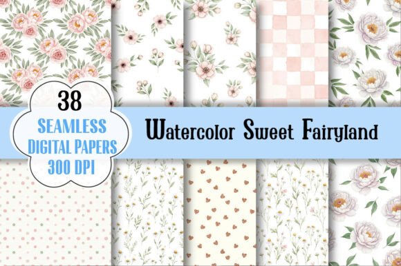 Watercolor Sweet Fairyland Seamless: Strategic Value in Creative Design Applications
