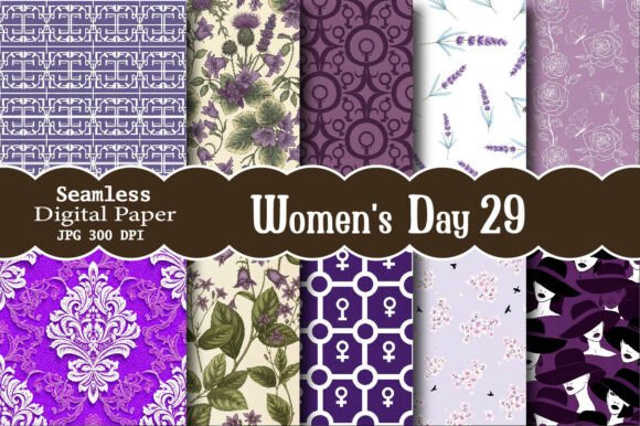 Women’s Day Seamless Pattern: A Designer’s Best Friend