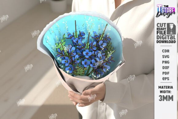 Wood Bouquet Laser Cut Eternal Flowers: A Timeless Blend of Craftsmanship and Technology